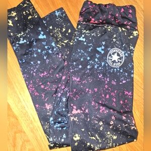 Converse small (size 8-10) girl's leggings